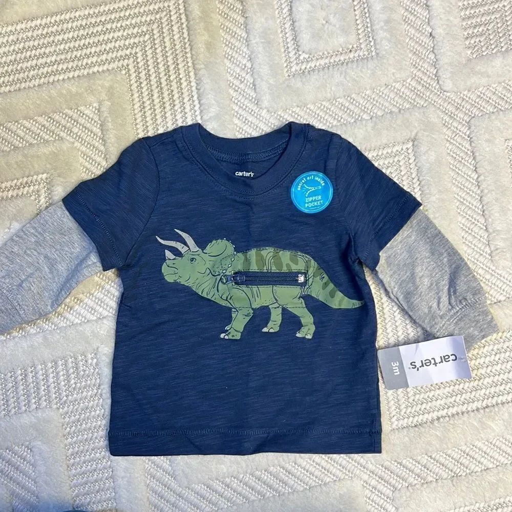 CARTERS - Dinosaur Bones Tee